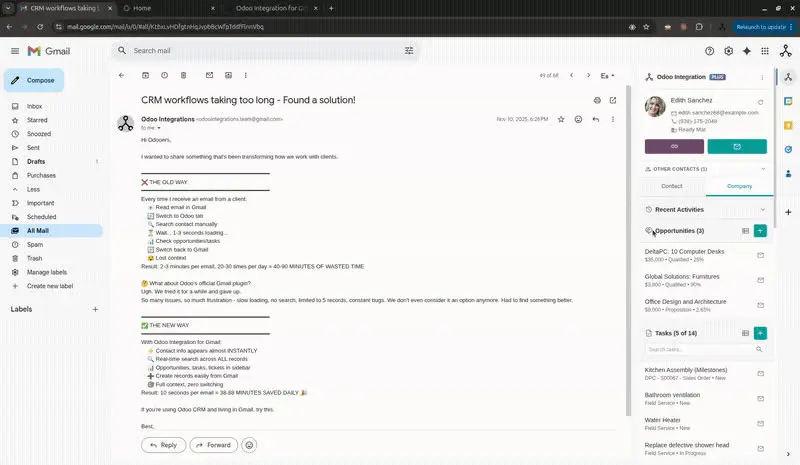 Recent activities demo