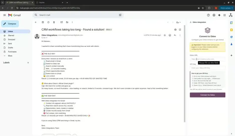 Initial setup demo